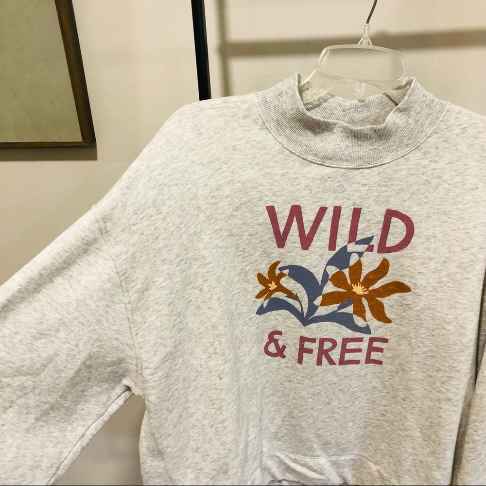 Old Navy Gray Turtle Neck Sweatshirt - Picture 14 of 15